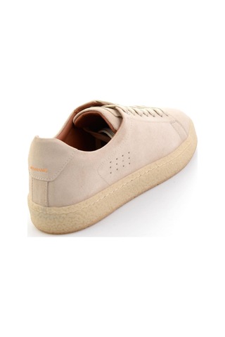 Bambi Bej Hakiki Deri Erkek Sneaker E01396009902