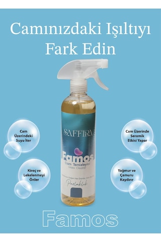 Saffira Cam Temizleyici ve Yağmur Çamur Kaydırıcı