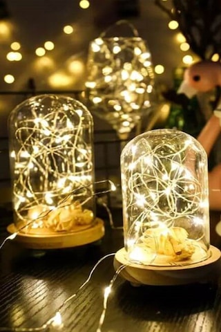 PERİ LED GÜN IŞIĞI ANİMASYONLU MİNİ PİLLİ 2 MT