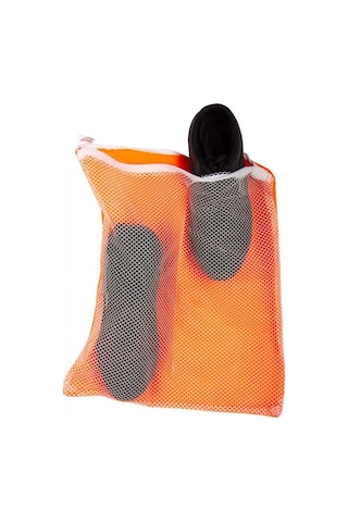 Büro Ev Ofis Hijyeni İçin Maksi Fermuarlı Çamaşır Terlik Ayakkabı Hassas Yıkama Filesi Diğer