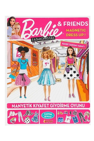 Dıytoy Barbie Moda Kıyafet Giydirme Oyunu