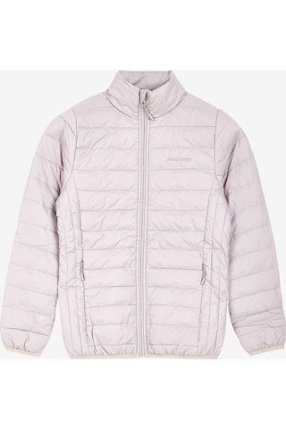 Skechers W Turtle Neck Essential Jacket Kadın Foggy Lilac Mont S212273-506 Lila