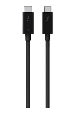Belkin Thunderbolt 3 100w 40gbps Usb-c - Usb-c Kablosu 2 Metre, Siyah - F2cd085bt2m-blk - Teşhir