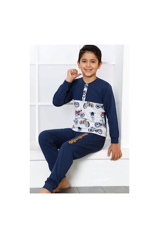 Alimer Erkek Çocuk Uzun Kollu Pijama Takımı Edy5162Uk