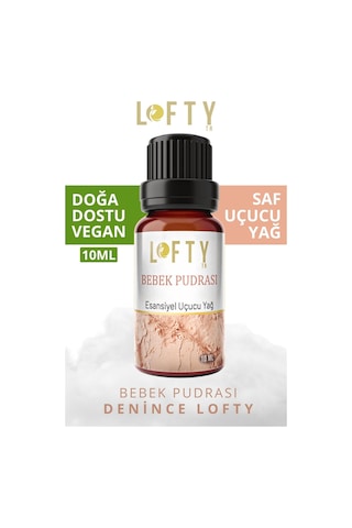 Lofty Bebek Pudrası Uçucu Yağ Buhurdanlık Esansı 10 ML