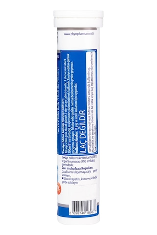 Magnezyum Sitrat Efervesan Tablet - 20 Adet