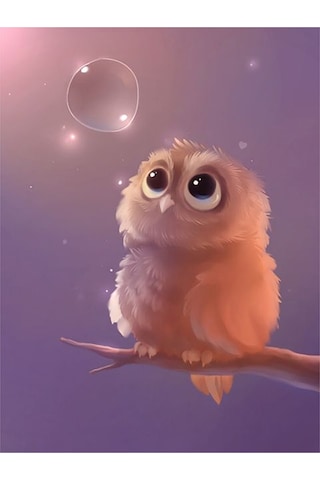 Singree Tam Taşlı Dıy El Sanatı Diamond Painting Seti - Kanvas, Reçine Taşlar, Araçlar Dahil 25x30cm, Çerçeve Yok