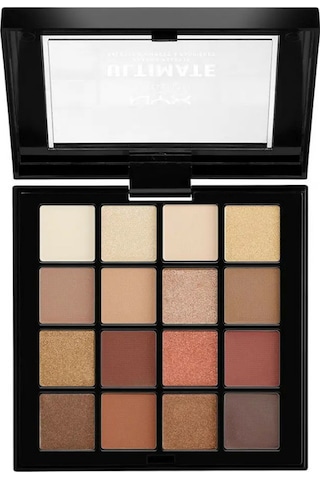 Nyx Göz Farı Paleti - Ultimate Shadow Pallette Warm Neutrals
