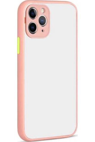 Apple Uyumlu iPhone 12 Pro Max Kılıf Zore Hux Düğme Ve Kapak Zıt Renk Kılıf