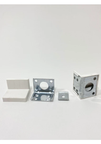 E.p.s Dolap Askı Elemanı Beyaz 10 Adet 1