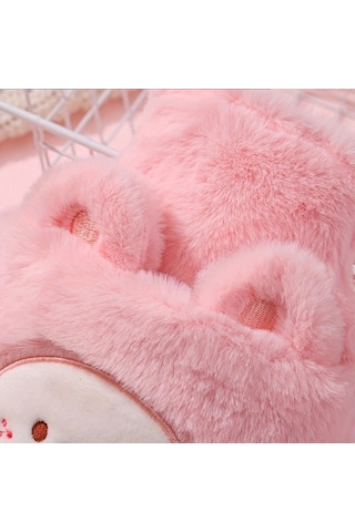 Elmpaly 卡其小脚 3381 Ons Pvc Astarlı Isıtmalı Su Bardağı Şirin Peluş Hayvan Tasarımı Çıkarılabilir Ayaklar Taşınabilir Menstrüel Isıtma Pedi Hızlı Isınma Uzun Süreli Sıcak Tutma Antrasit