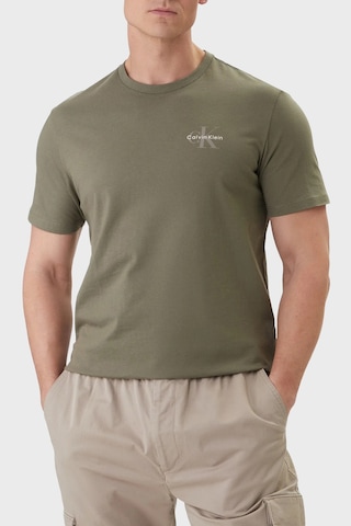 Calvin Klein Erkek T Shirt Lv04rf278g Ldy Haki Haki
