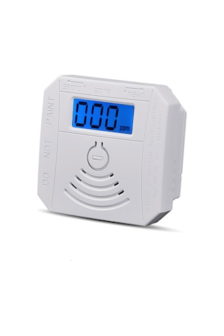 Yunboo Kombine Co Ve Duman Algılayıcı - Akıllı Elektrokimyasal Sensör, Led Ekran, 75db Sesli Ve Işık Alarmı, Pil Beslemeli, Kolay Kurulum