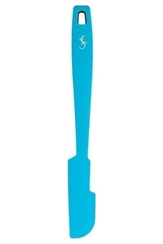Lurch - Platin Silikon Mini Hamur Kazıyıcı 26 Cm Mavi - Yanmaz, Yapışmaz, Bükülmez, Çizmez, Tat Ve Koku Bırakmaz - 240105