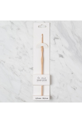 La Mia Whitewood 2.5 Mm 15.5 Cm Ahşap Yün Tığ
