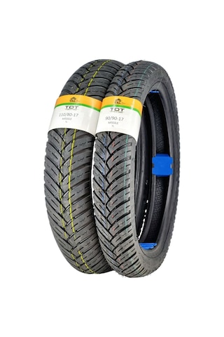 110/80-17 Ve 90/90-17 Lastik Takımı Tl Tubeless - Dubleks