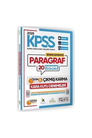 2026 Kpss Lisans Paragraf 20li Deneme Sınavı Ösym Çıkmış Soru Hav