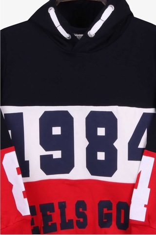 Breeze Baskılı Erkek Çocuk Sweatshirt Lacivert (8-14 Yaş)
