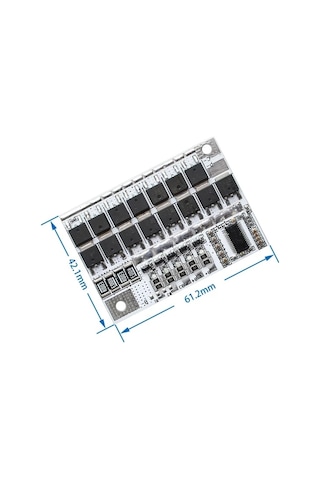 4s 100a Bms Lityum Lipo Pil Şarj Koruma Devresi