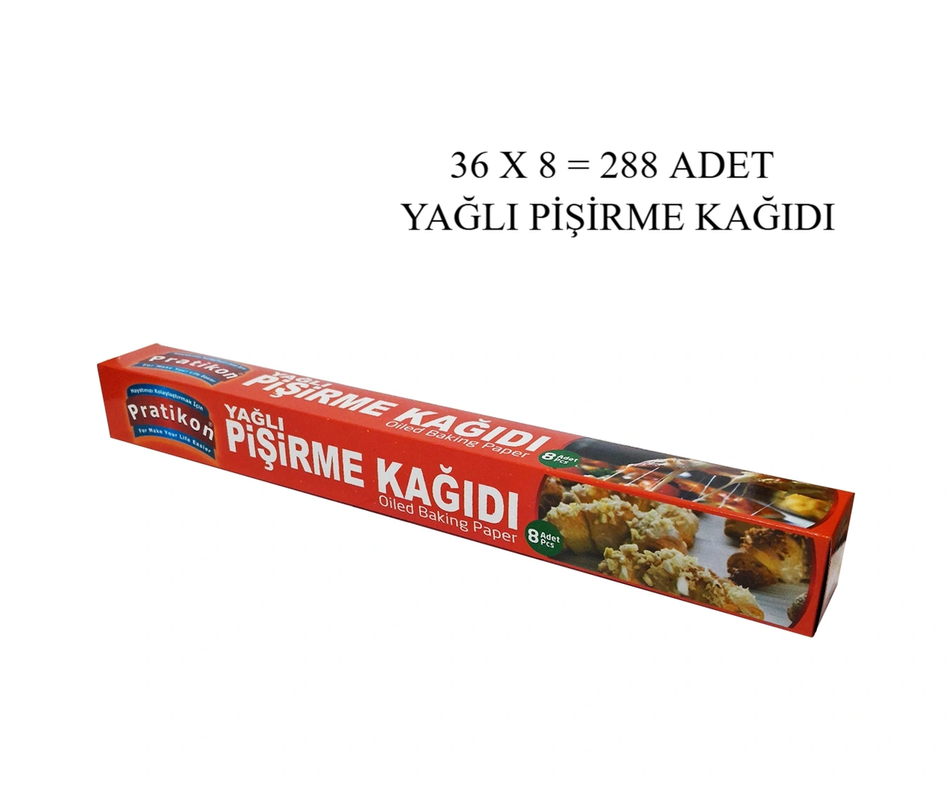 288 Adet Yağlı Pişirme Kağıt
