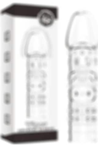 Truva Shop Criystal Sleeve Tiger Crystal Süper Kalite Silikon Penis Kılıfı