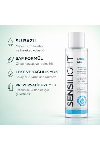İntimateline Sensilight Aquagel 150 Ml Kayganlaştırıcı Jel