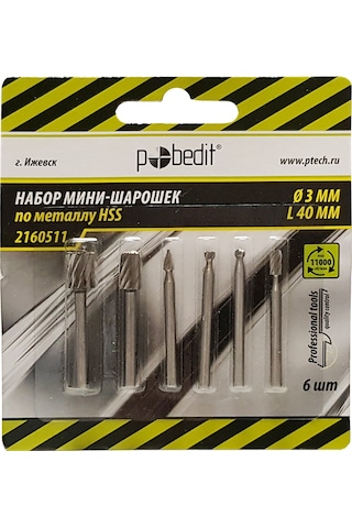 Gravür Oyma Freze Ucu Seti Hss 6 Parça Dremel  Uyumlu