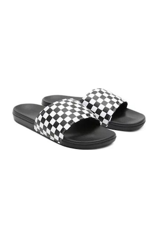 Vans Mte La Costa Slide-on Vn0a5hf527ı1- Checkerboard Truwht/blk Çok Renkli