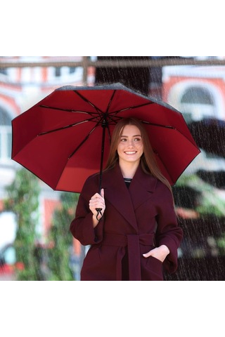 Repel Şemsiye Rüzgar Geçirmez Seyahat Şemsiyeleri Yağmur İçin - Kolay Otomatik Açılıp Kapanan, Dayanıklı Ve Kompakt Şemsiye, Güçlü Fiberglas Çerçeve, Su Geçirmez Diğer