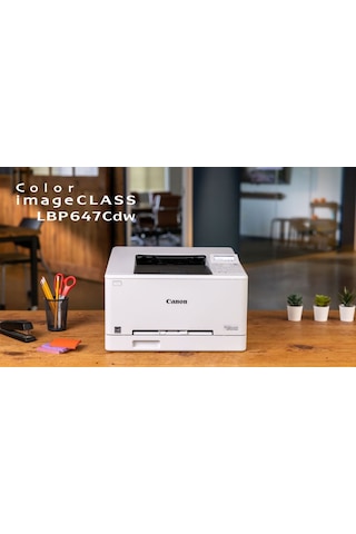 Canon İ-sensys Lbp647cdw, Wifi, Lan, Duplex, Renkli Lazer, Yazıcı Dakikada 25 Sayfa To