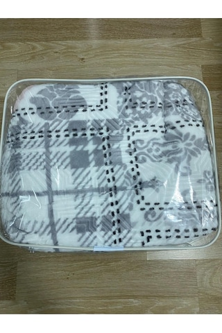 Aksu Tek Kişilik Battaniye Çantali Siyah