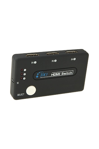 Sones Mini 3x1 Hd 1080p Hdmı V1.3 Seçici Uzaktan Kumandalı Hdtv / Stb / Dvd / Projektör / Dvr İçin