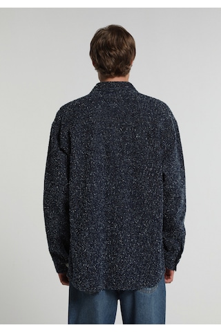 Colin's Colins Oversize Fit Erkek Mid İndigo Denim Shacket Cl1082672 Q1.v1 Dn45146