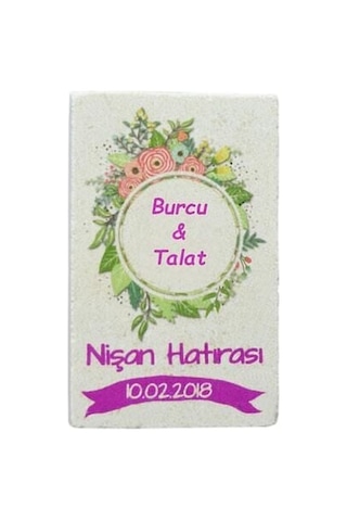 Sublimasyon Taş Magnet 5x8 Cm