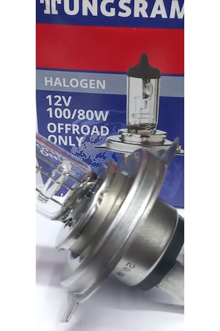 Tungsram 12v H4 Ampul 100/80w P43trally Tırnaklı