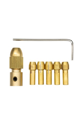 5339 Motor Mili Uyumlu Pensli Mini Mandren Set 7 Parça