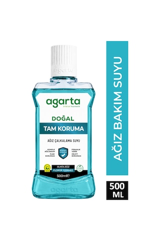 Agarta 2 Li Avantajlı Tam Koruma Ağız Bakım Seti 500 Ml Ve 250 Ml
