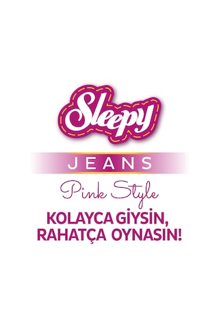 Sleepy Pink Jeans Külot Bez 6 Numara Xlarge 20 Adet