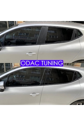 Clio 4 Hb Piano Black Parlak Siyah Kapı Direk Set