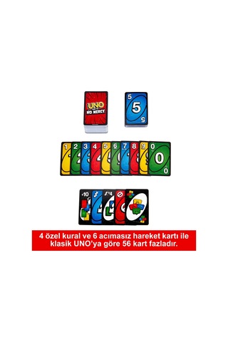 Uno No Mercy Kartlar Hwv18