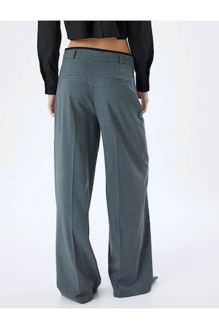 Koton Kadın Pantolon Gri 5wak40028pw 25ky59001695 Y5906 Gri