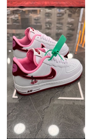 Favorispor Air Force 1 Low "cherry Blossom" Kiraz Çiçeği Beyaz Pempe