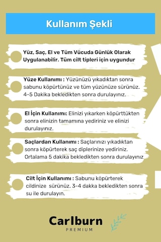100% Doğal Güzel Kokulu El Yüz Saç Vücut Cilt Onaran Kolajen Etkili Hamam Bitkisel Sabun 1 Adet