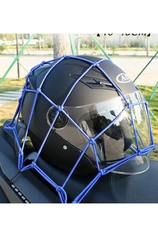 Cargo Net - Ağ Biçimli Bagaj Lastiği-mavi