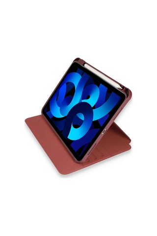 Mey İthalat Apple Uyumlu iPad Pro 11 2021 Kılıf Starling 360 Kalemlikli Tablet Kılıf - Mor Arka Kapak