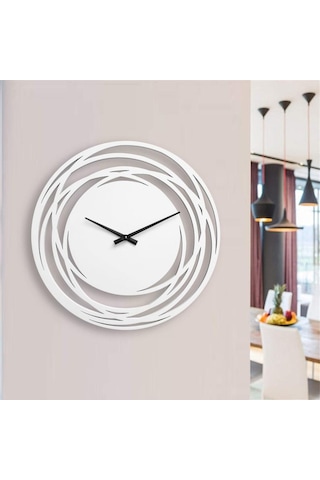 Ahşap Modern Duvar Saati (444628838)