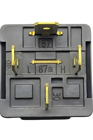 Mini Röle 12v 30a 4 Uçlu 30-87-86-85 Sanel Mini Röle 4 Fişli