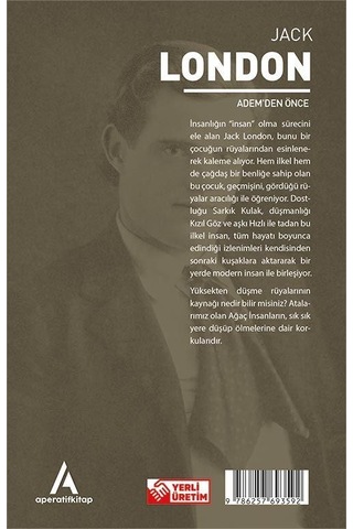 Adem’den Önce - Jack London - Aperatif Dünya Klasikleri