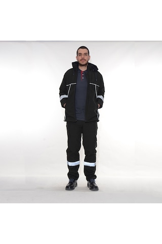 Bonding Su Ve Soğuk Geçirmez Pantolon Reflektörlü Kapitoneli