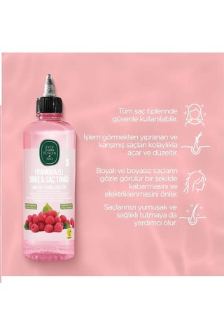 Eyüp Sabri Tuncer Frambuazlı Sirke Saç Toniği 3 x 100 ML